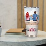Gepersonaliseerde Seaside Holiday Honeymoon Trip You and Me We Got This 30oz Tumbler Couple Gift