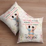 Personalized Our Memories are Countless Throw Pillow Cover Best Friend Gift Besties Gift Bedroom Decor