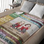 Gepersonaliseerde Beste Vrienden Bedankt Dat Je Me Lach De Luidste Deken Beste Vrienden Geschenken Verjaardagscadeaus