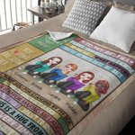 Personalised Good Friends Are Like Stars Soul Sisters Best Friends Love Blanket Friendship Gifts Christmas Gifts