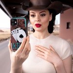 Personalized Western Wild Card Initial Phone Case for Her or Him