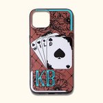 Personalized Western Wild Card Initial Phone Case for Her or Him