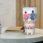 Personnalisé Life Travel with Your Partner Couple Trip 30oz Tumbler Birthday Gift