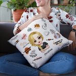 Personalizzato I Am Growing Everyday Everything Is Gonna Be Okay Throw Pillow Cover Regalo di incoraggiamento per se stessi