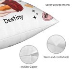 Personalized Love Yourself Words of Encouragement My Affirmations Pillow Throw Pillow Cover Positive Affirmations Home Decoration