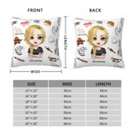 Personalizzato I Am Growing Everyday Everything Is Gonna Be Okay Throw Pillow Cover Regalo di incoraggiamento per se stessi