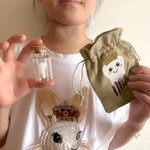 Borsa personalizzata della fatina dei denti Astuccio della fatina dei denti con barattolo di vetro in sughero per bambini