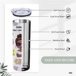 Gepersonaliseerde dagelijkse positieve Affirmaties Geestelijke Gezondheid Roestvrij Staal Tumbler Vrouwen Gift