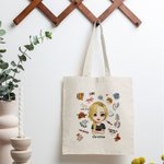 Personalized Confident Girl Woman Daily Affirmation Tote Bag Birthday Easy to Hand Wash