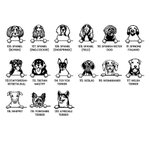 Personalisierte bestickt Hund Sweatshirt oder T-Shirt mit Hundenamen auf Ärmel für Hundemutter Hundeliebhaber Geschenk