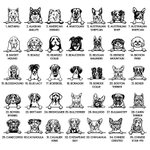 Personalisierte bestickt Hund Sweatshirt oder T-Shirt mit Hundenamen auf Ärmel für Hundemutter Hundeliebhaber Geschenk