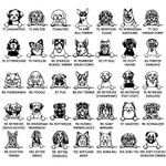 Personalisierte bestickt Hund Sweatshirt oder T-Shirt mit Hundenamen auf Ärmel für Hundemutter Hundeliebhaber Geschenk