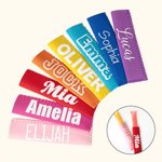 Personalised Popsicle Sleeves Holder Freeze Pop Bag for Friends Kids Summer Party Favor