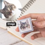 Tampon personnalisé portrait d'animaux Chats Chiens Oiseaux Perroquets Tampon animalier Tampon encre pour animaux Cadeau pour les amoureux des animaux
