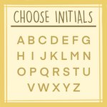 Collier Ras de Cou Personnalisé avec Initiales et Icône Chaîne avec Lettre Prénom pour Femme Cadeau Anniversaire