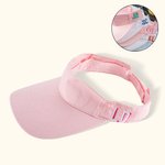 Personalized Embroidered Visor Sun Visor Summer Women Hat Adjustable Beach Sun Hat Multiple Colors for Outdoor Sports