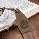 Gepersonaliseerde set van 2 lederen bladwijzers jubileum afstudeergeschenken voor studenten afgestudeerden boekenliefhebbers