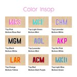 Personalized Shadow Monogram Jute Tote Carryall Bag Large Capacity Wedding Birthday Beach Holiday Gift for Her