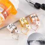 Personalized Stethoscope ID Tag Charm with Engraved Name Gift for Nurse Doctor Medical Student Graduation Gifts