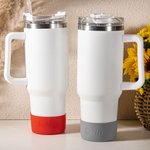 Personalized Anti-Slip Silicone Boot Protective Tumbler Bottle Bumper with Name for 20oz to 40oz Stanley Tumbler Accessories
