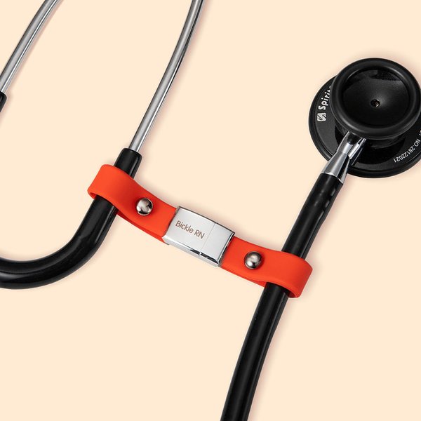 Personalized Magnetic Stethoscope ID Tag Attachment Accessories Holder Gift for Nurse Doctor Paramedics Veterinarians