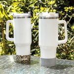 Personalized Anti-Slip Silicone Boot Protective Tumbler Bottle Bumper with Name for 20oz to 40oz Stanley Tumbler Accessories
