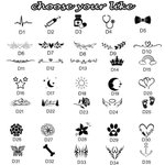 Personalized Stethoscope ID Tag Ring with Name Graduation Gift for Nurse Doctor