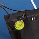 Lot de 2 Porte-Clés pour Sac de Tennis Personnalisé avec Nom Cadeau pour Amateur de Tennis Membre d'Une Équipe de Tennis