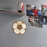 Personalisierte Basketball-Fußball-Volleyball-Fußball-Trainer-Plakette Sport-Team 3D Holz geschichtet Plaque mit Namen Nachricht Trainer Geschenk Team