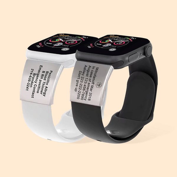 Henkilökohtainen lääketieteellinen hälytys ID Tag Emergency Safety Plate Watch Band Fitness Runners Urheilijat Kiipeilijät Vanhukset Essential