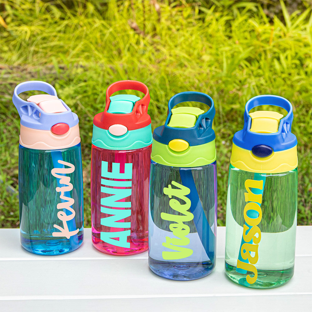 Personalized Kids Water Bottle Tumbler for Camping Day Care Boy Girl ...
