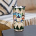 Vaso de 20oz personalizado para bebidas calientes y frías Regalo de aniversario para pareja