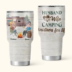 Personalizado Marido y Mujer Camping Vacaciones Viajes Vida 30oz Vaso Pareja Regalo