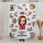 Affirmations quotidiennes personnalisées Vous avez toujours été assez Petits pas chaque jour Couverture auto-encouragement Super doux