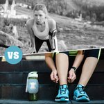Personalisierte tragbare Sport Wasserflasche Beutel Tumbler Handheld Storage Bag für Sportliebhaber Gym Zubehör