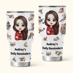 Personalizzato Promemoria quotidiano Affermazioni positive Sei sempre stato abbastanza 30 oz Tumbler Compleanno Regalo di incoraggiamento