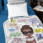 Personalizado Tus límites son importantes y merecen ser respetados Tienes derecho a decir no Manta Autoaliento Skin Friendly