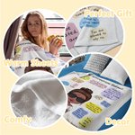 Personalizado Tus límites son importantes y merecen ser respetados Tienes derecho a decir no Manta Autoaliento Skin Friendly