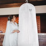 Personifierad Olivkvist Bröllopsklänning Klänning Väska med namn för brud Brudtärna Brudtärna Bröllopsdusch Förlovning Bröllopsfest Andas 70