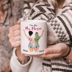 Personalised Our Laughs Are Limitless Our Memories Are Countless White Ceramic Mug Friend Birthday Christmas Gifts for Bestie Friend
