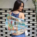 Personalized Beach Girl We Are Sage And Hood And Wish A Mufuka Would Soft Absorption And Quick Drying Water Beach Towel Friendship Gifts