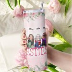 Personalized You are My Person You Will Always be My Person Straight Skinny Tumbler Gift for Sister