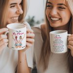 Gepersonaliseerde You Are My Person Bestie I Love You Witte Keramische Mok Vriendschap Verjaardagscadeau voor Zus Bestie Kantoor en Thuisdecoratie