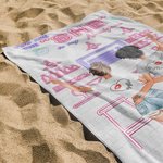 Personalized You Are the She to My Nanigans  Super Soft Beach Towel Friendship Gifts For Best Friends Sisters