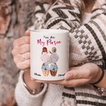 Personalizada Soul Sisters No hermanas de sangre pero hermanas de corazón Taza de cerámica blanca Regalos de amigos C-tipo de mango