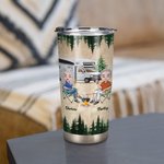 Personalizzato I Want to Hold Your Hand Baby Let Us Go Camping 20oz Tumbler Anniversary Gift Regalo di compleanno per uso quotidiano