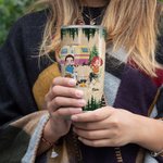 Gepersonaliseerde paar samen herinneringen maken Camping at a Time 20oz Tumbler Verjaardagscadeau Cadeau Verjaardagscadeau voor familie dagelijks gebr