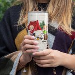 Personalisierte Making Memories Together Camping Paar 20oz Becher für heiße und kalte Getränke Besonderes Geschenk für Verliebte Paar