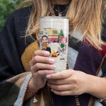 Personalized Wife and Husband Camping I Want to Hold Your Hand 20oz Tumbler Birthday Gift Valentine's Day Present Anniversary Gift for Daily Use