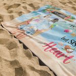 Personalised Soul Sisters Not Sisters By Blood But Sisters By Heart Beach Towel Pool Towel Travel Towel Perfect for Daily Use Best Friends Gift